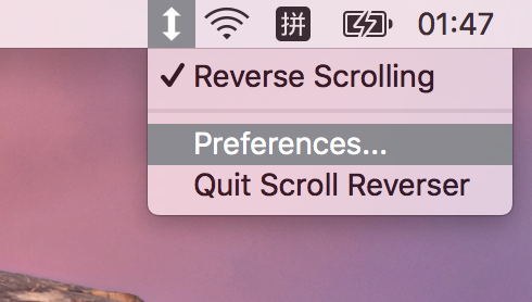 scroll reverser mac sierra